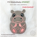 ITH Nilpferdbaby / (Rahmengröße) SPARSET