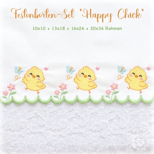 Festonbortenset--Happy-Chick-10x10--13x18--16x26--20x36-Endlosornament-Endlosborte