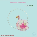 Bild 1 von Stickdatei Flamingo