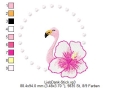 Bild 2 von Stickdatei Flamingo