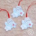 Bild 3 von ITH Adventskalender-Zahlen, Engelchen, Anhänger