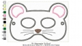 Bild 8 von ITH Maus-Masken, 2 Stickdateien 13x18 Rahmen