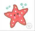 Bild 4 von Stickdateien-Set Meerestiere 10x10 Applikation