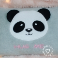 Bild 3 von ITH + 3D Applikation Panda- Set  / (Rahmengröße) 18x30