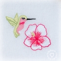 Bild 2 von Stickdateien-Set tropical mood