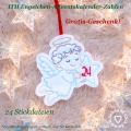 Bild 1 von ITH Adventskalender-Zahlen, Engelchen, Anhänger