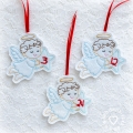 Bild 6 von ITH Adventskalender-Zahlen, Engelchen, Anhänger